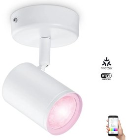 WiZ - LED RGBW Димируем спот IMAGEO 1xGU10/4,9W/230V Wi-Fi