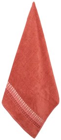 Розова памучна кърпа 50x100 cm Darwin - My House