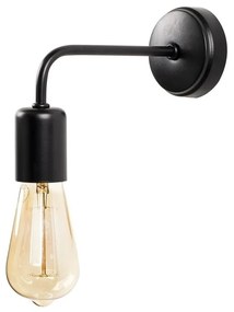 Черна стенна лампа Isidora – Opviq lights
