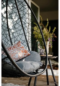 Тъмносив висящ фотьойл от изкуствен ратан Noela - Bonami Selection