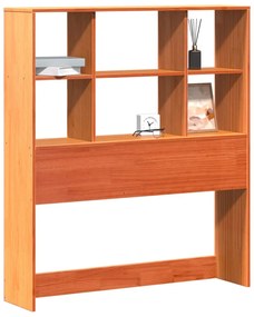 855671 vidaXL Горна табла с място за съхранение, 100 см, масивно дърво бор