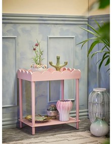 Розова конзолна маса от масивен бор 40x60 cm Isola – Bloomingville