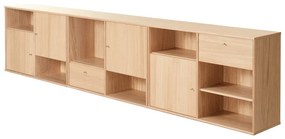 Нисък скрин от дъб 267x61 cm Mistral - Hammel Furniture