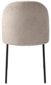 Сив трапезен стол Creston - Unique Furniture