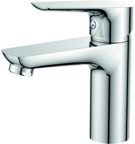 Стоящ смесител за умивалник ICF 1005007 ЕММА, месинг, хром, 14.9x14.3см