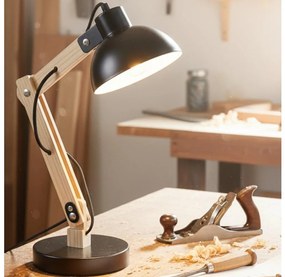 Brilagi - Настолна лампа FOCUS 1xE27/40W/230V черна