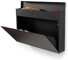 Черна метална накланяща се/висяща стойка за обувки Luigi – Spinder Design