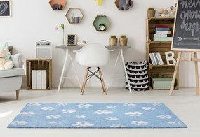 Килим Colore Colori Cocoon 8392-Светло синьо-140 x 200 см.