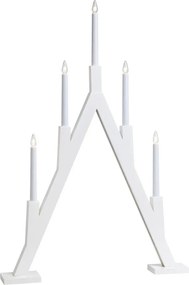 Бяла светлинна декорация с коледен мотив Bjurfors - Markslöjd