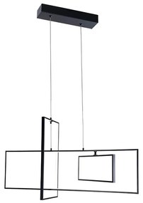 ONLI - LED Пендел SQUID LED/60W/230V 4000K черен