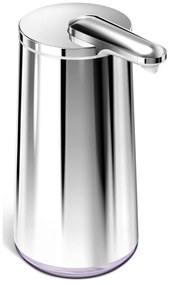 Автоматичен стоманен дозатор за сапун в сребристо 266 ml - simplehuman