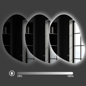 Огледало LED 80x60cm CLOUD C