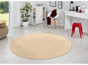 Бежов кръгъл килим ø 200 cm Fancy – Hanse Home
