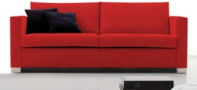 Диван Smart  two seater-140φ 90β cm.-Red