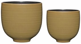 Керамични ръчно изработени покрития за кашпи в комплект от 2 бр. ø 31 cm Yuka – Hübsch