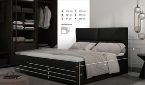 Тапицирано легло Alert-180 x 200-Prasino