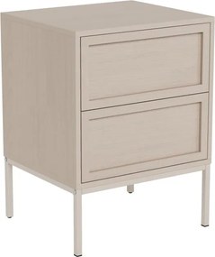 Нощно шкафче ALIN 46x40 см таупе