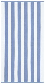 Синя и бяла памучна кърпа за баня 90x140 cm - Bianca