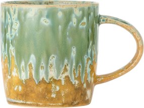 Жълта/светлозелена глинена чаша 400 ml Milani – Bloomingville