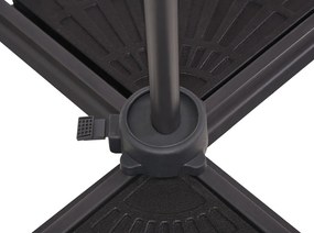 Сив чадър 300x300 cm Deluxe – Garden Pleasure