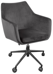 Сив офис стол Nora - Actona