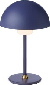 Halo Design 747603 - LED димируема презареждаема лампа MOON LIGHT LED/2,7W/2600 mAh синя