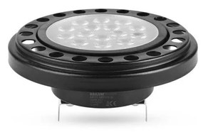 LED Крушка ECOLINE AR111 G53/12W/12V 3000K 30° черен - Brilagi