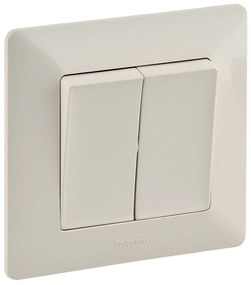 Legrand 755739 Сериен ключ Valena Life 1х, с рамка, крем,  - 755739