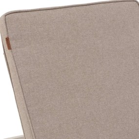 Единичен алуминиев шезлонг Hesperide Evasion, Цвят Глина