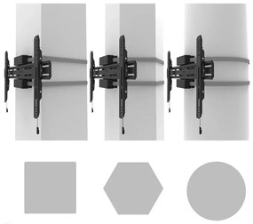 Стойка Neomounts Select Screen Pillar Mount (fixed, VESA 600x400)