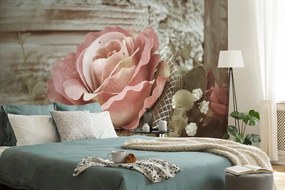 Фототапет – Елегантни винтидж рози