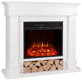 Klarstein Las Pilas Elektrický krbový ohrievač s ventilátorom 900/1800W Týždenný časovač Diaľkové ovládanie