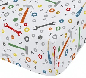 Еластичен единичен детски чаршаф 90x190 cm Digger Dreams – Catherine Lansfield