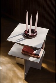 Сиво-бежово нощно шкафче с рафтове Atik – noo.ma