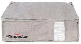 Сива компресионна кутия за съхранение , 145 л Oxford - Compactor