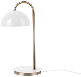 Настолна лампа в матово бяло Decova Dome - Leitmotiv