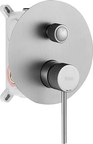 Душ система за вграждане Rea Lungo Stripe Nickel Brush