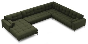 Зелен ъглов диван (десен ъгъл) Bali – Cosmopolitan Design