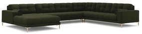 Зелен ъглов диван (десен ъгъл) Bali – Cosmopolitan Design