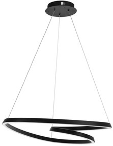 Пендел Ring LED +дистанционно управление APP796-cp Black