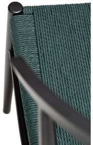 Черно-тюркоазен стол за хранене Sava - DAN-FORM Denmark