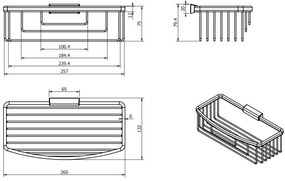 държач за гъба Geesa Shower