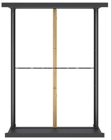 Сиво двойно легло 140x200 cm Paris – Tvilum