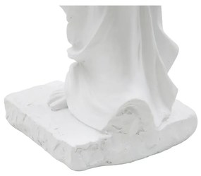 Бяла декоративна фигурка Statua Woman - Mauro Ferretti