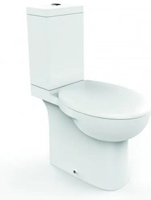 Моноблок ICC 6685W, седалка и капак, порцелан, бял, 85.3x66x36.3см