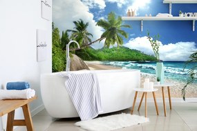 Фототапет – Красива плаж на остров Сейшели