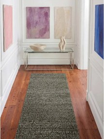 Зелена ръчно изработена пътека от букле 80x200 cm Notting Hill Portobello – Ted Baker