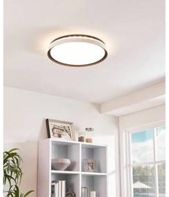 Черно LED осветително тяло за таван SELUCI – EGLO