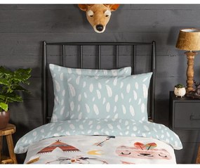 Единично фланелено детско спално бельо 140x200 cm Dreamy – Good Morning