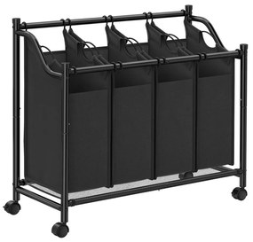 Кош за пране LINA черен